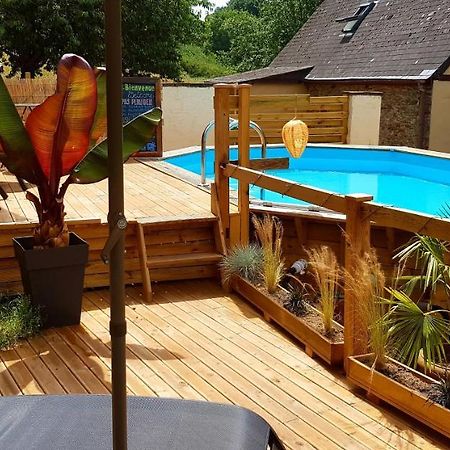 Le Vieux Moulin Gites - Detached Cottage With Garden Views And Pool Guegon Экстерьер фото
